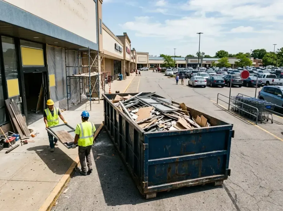 retail-store-renovation-debris-003 — frequently asked questions, Roll-off Dumpster Rentals in Big Bear City, CA